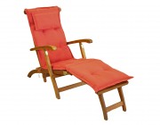 Deckchair-Auflage BRIE terracotta
