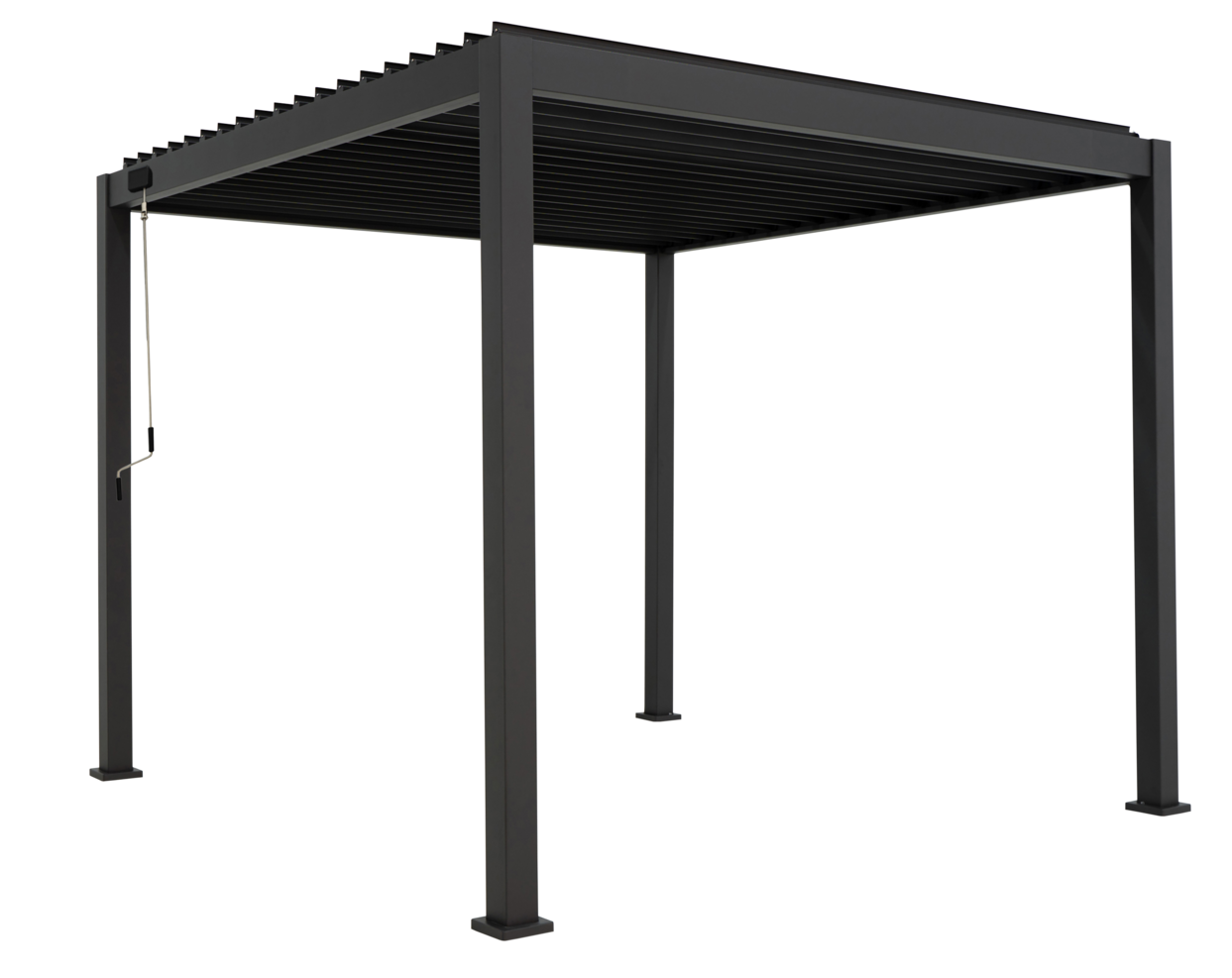 Brafab Pergola Sombra 3 x 3 m anthrazit