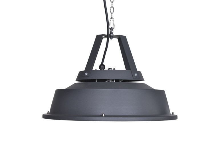 GARDEN Impressions Retro Heizpilz 43cm matt carbon black / 1500W
