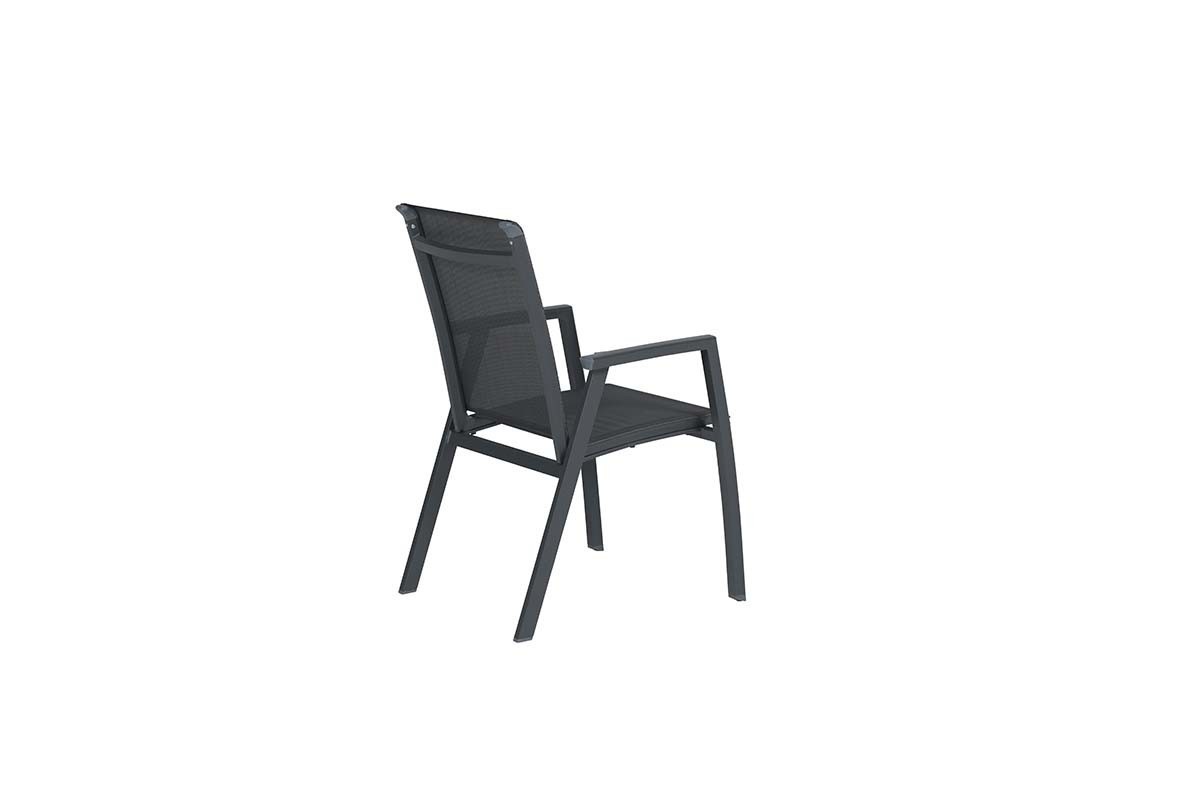 GARDEN Impressions Gala Dining Stuhl carbon black/anthrazit