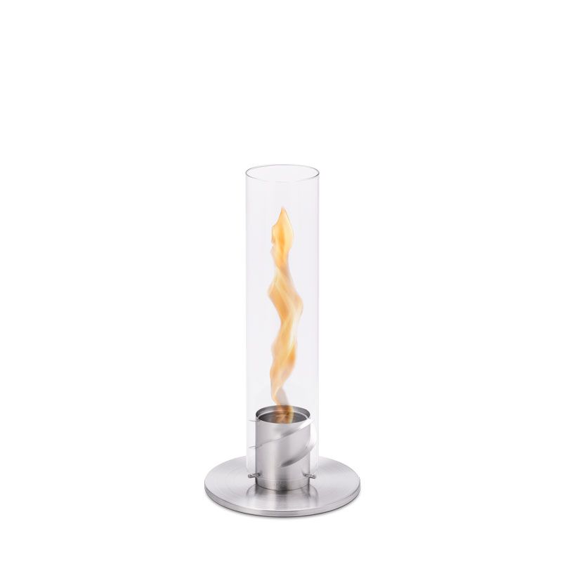 Höfats SPIN Tischfeuer 90 cm silber