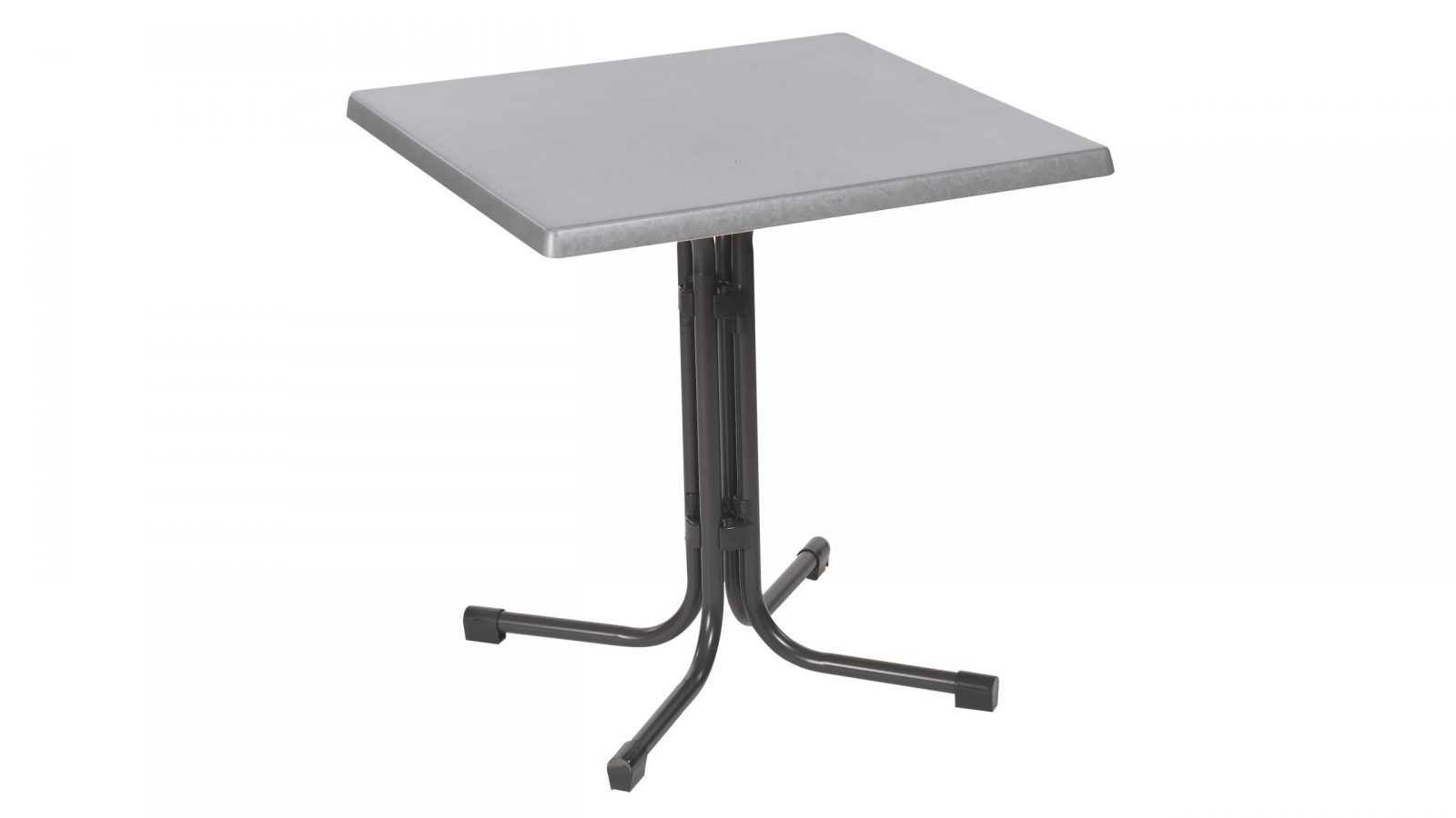 Acamp Klapptisch Piazza 70x70 cm anthrazit/inox
