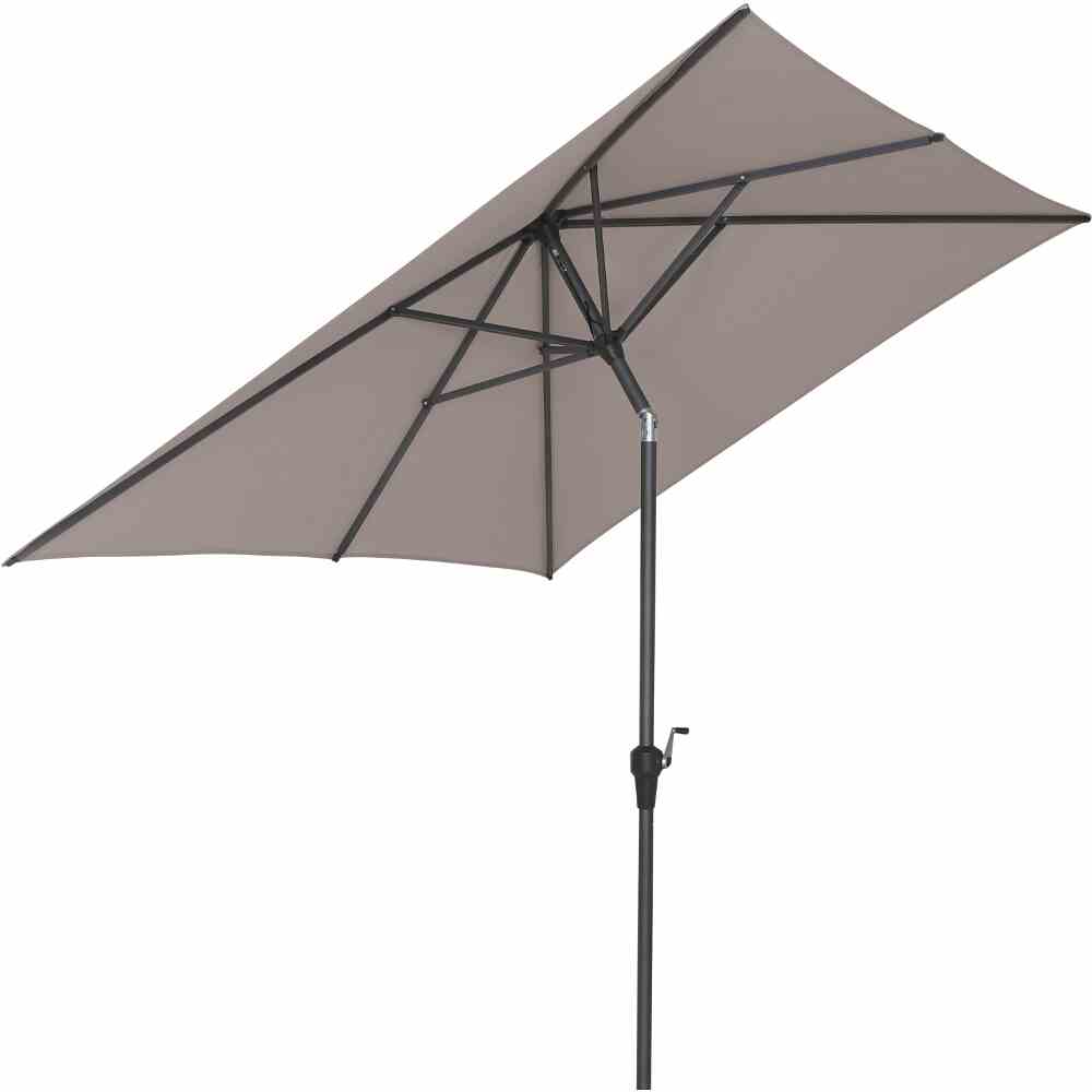 Siena Garden Avio Mittelstockschirm anthrazit/taupe