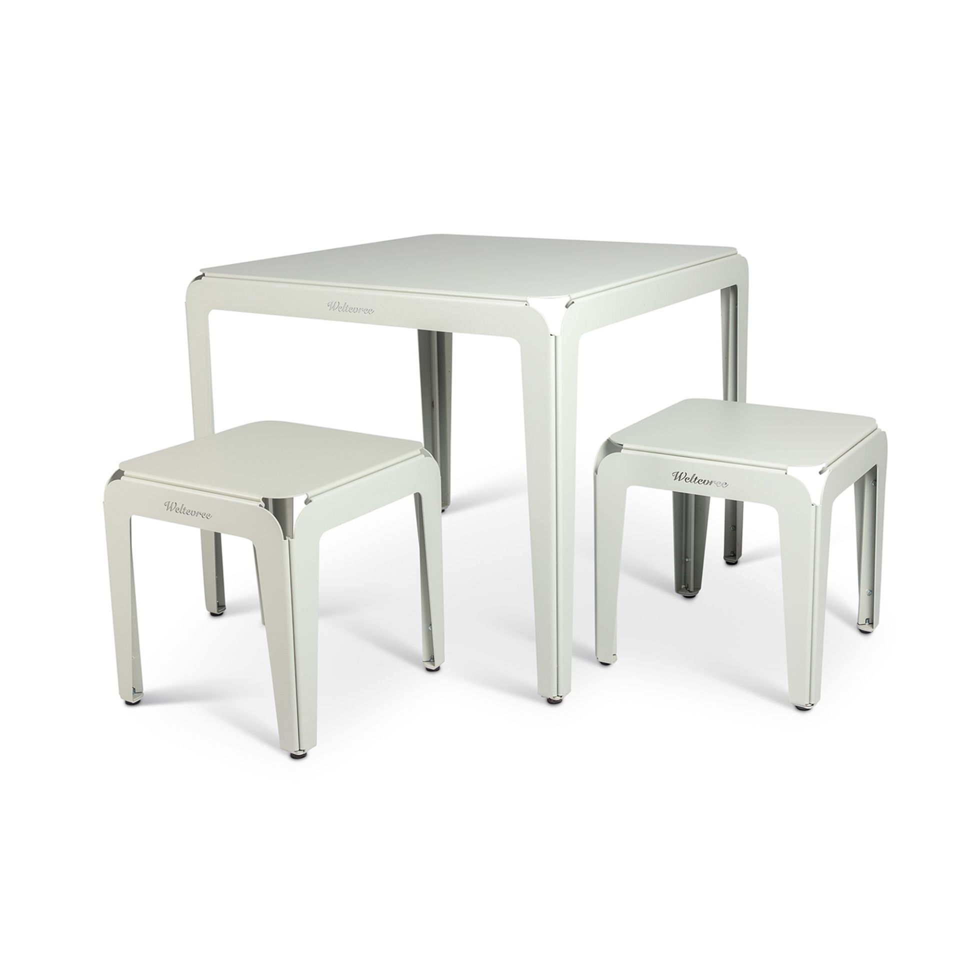 Weltevree Bended Tisch 90 Agate Grau