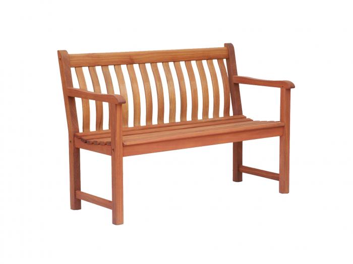 Alexander Rose Broadfield 2-Sitzer Bank 4ft Cornis