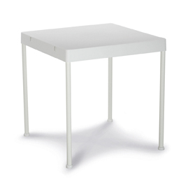 Tisch Vigo 70x70cm, in schwarz und weiß erhältlich