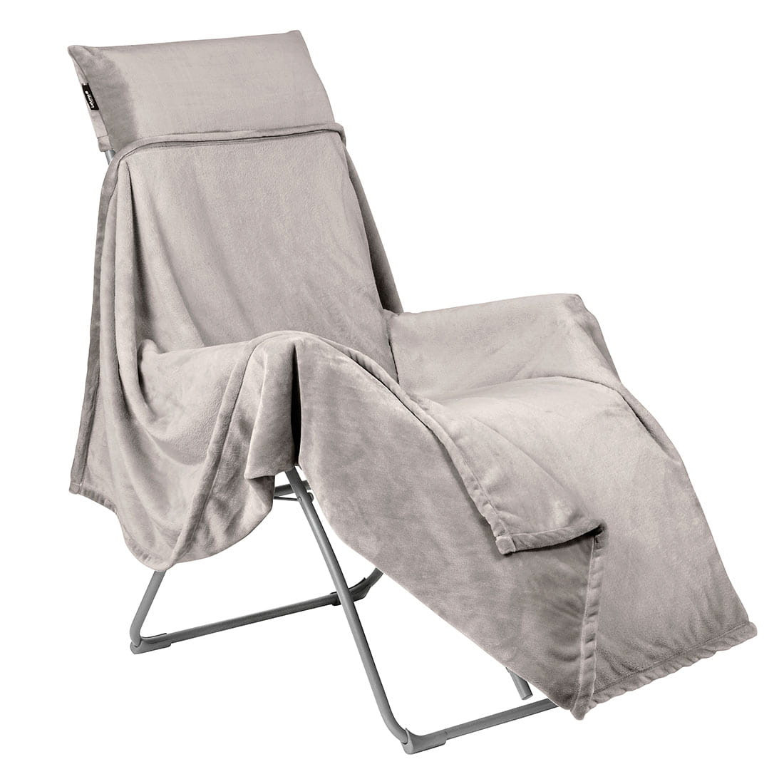 Lafuma FUTURA Be Comfort Titan/Silver inkl. Fleece-Auflage beige