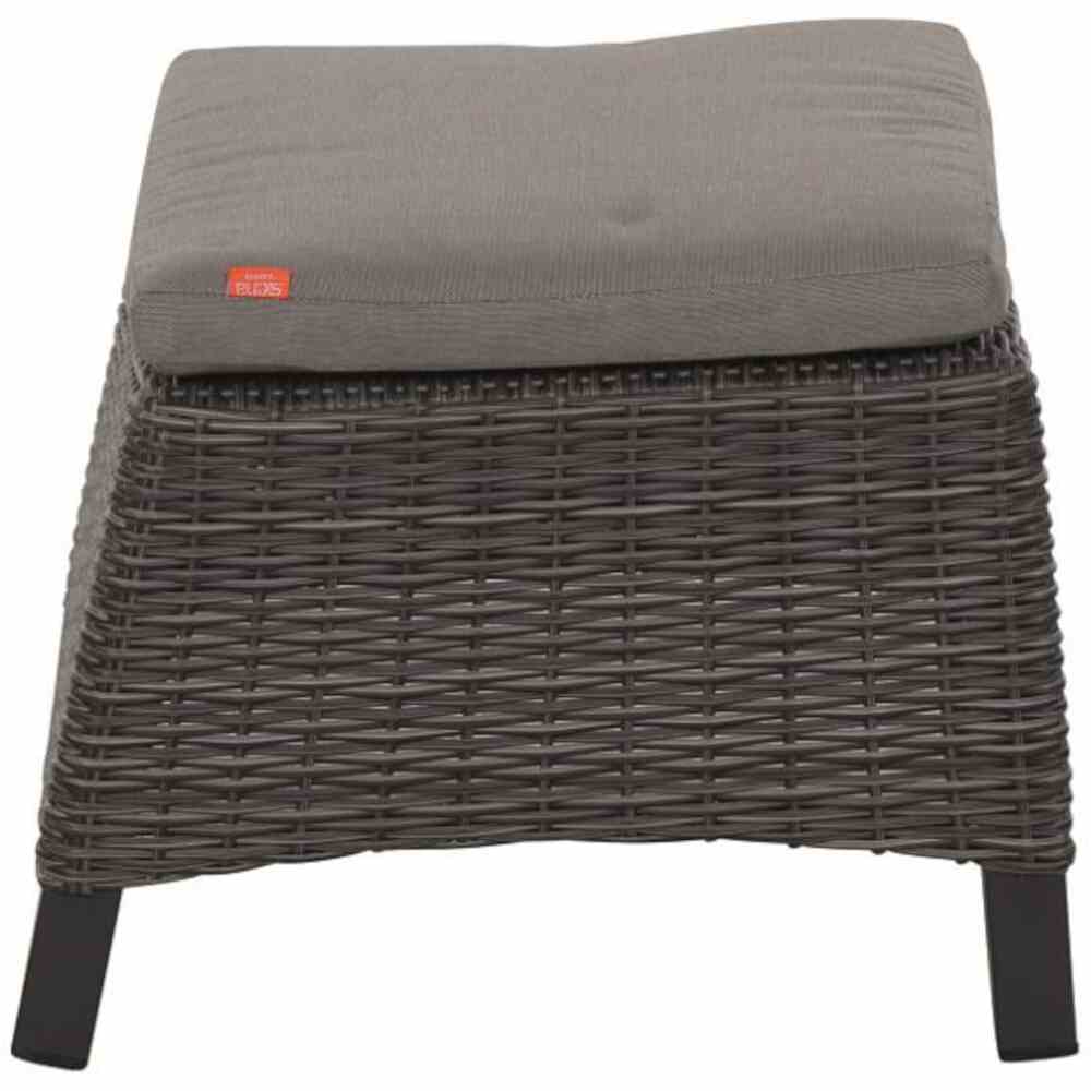 Siena Garden CORIDO Hocker Aluminium/Geflecht charcoal-grey