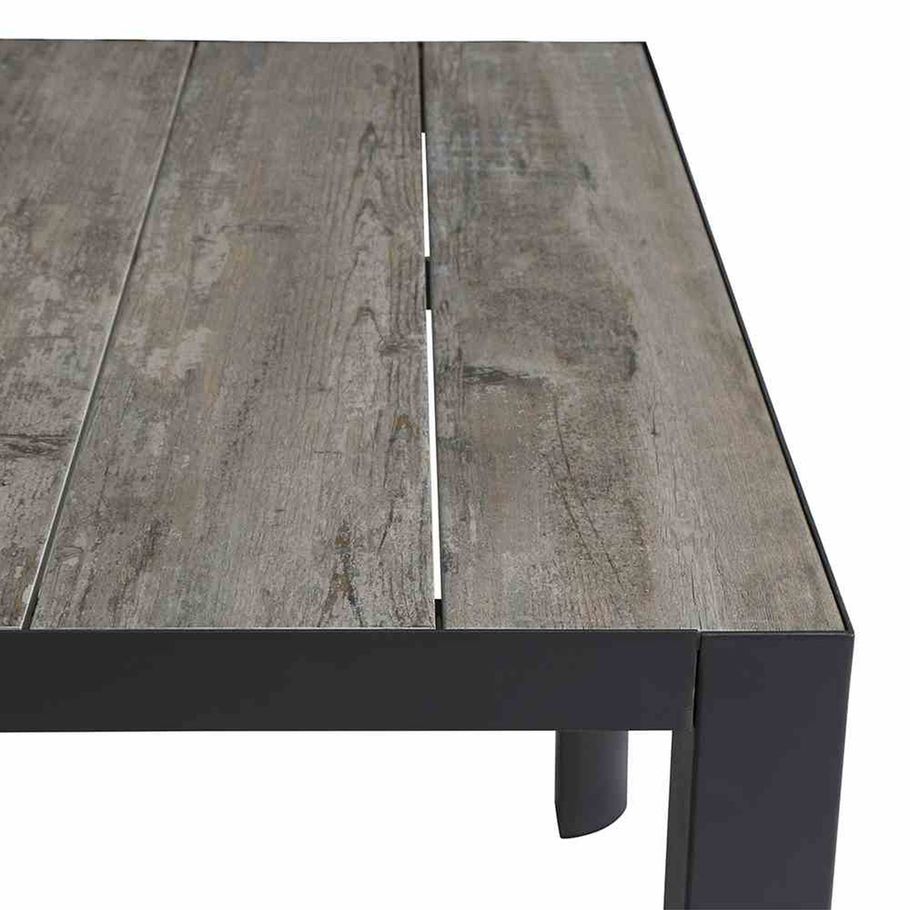 Zebra Alex Tischgruppe mit Keramik Tisch 180 x 100 cm
