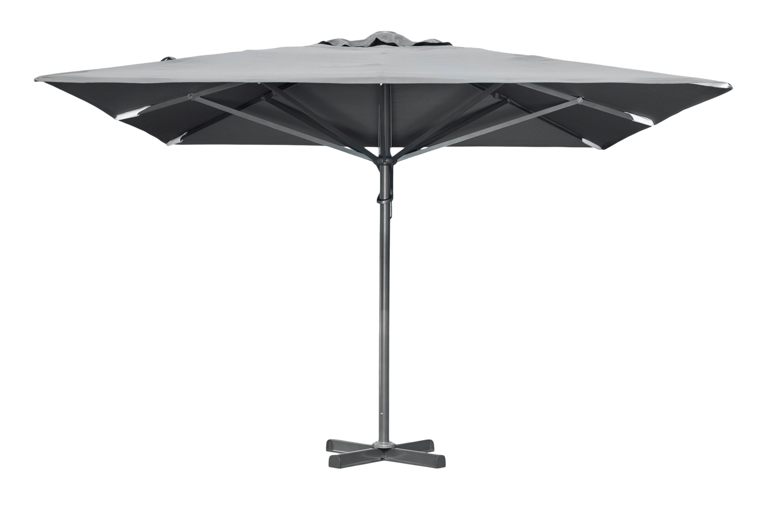 Brafab Paris Sonnenschirm 4 x 4 m grau
