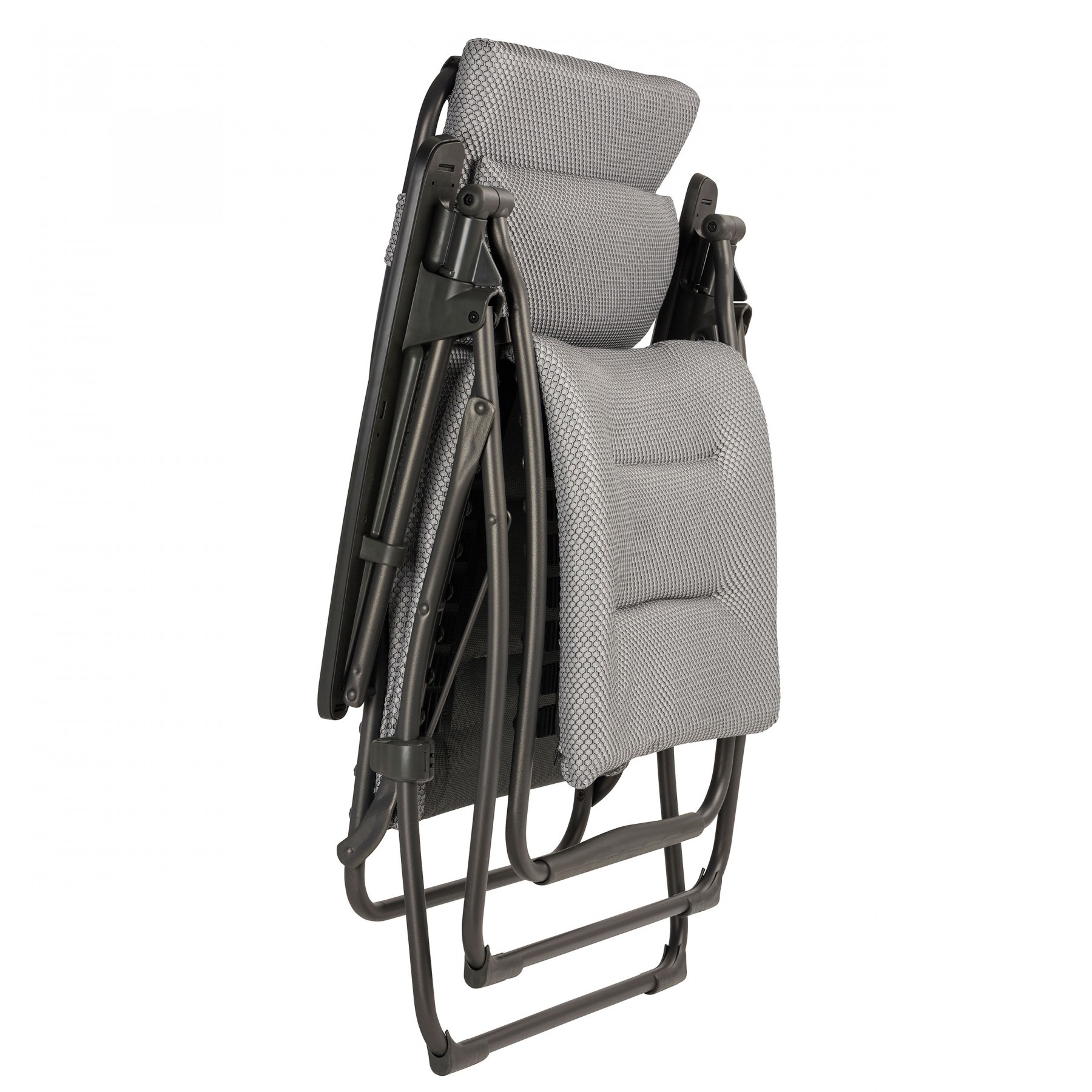 Lafuma FUTURA Be Comfort Titan/Silver inkl. Fleece-Auflage beige