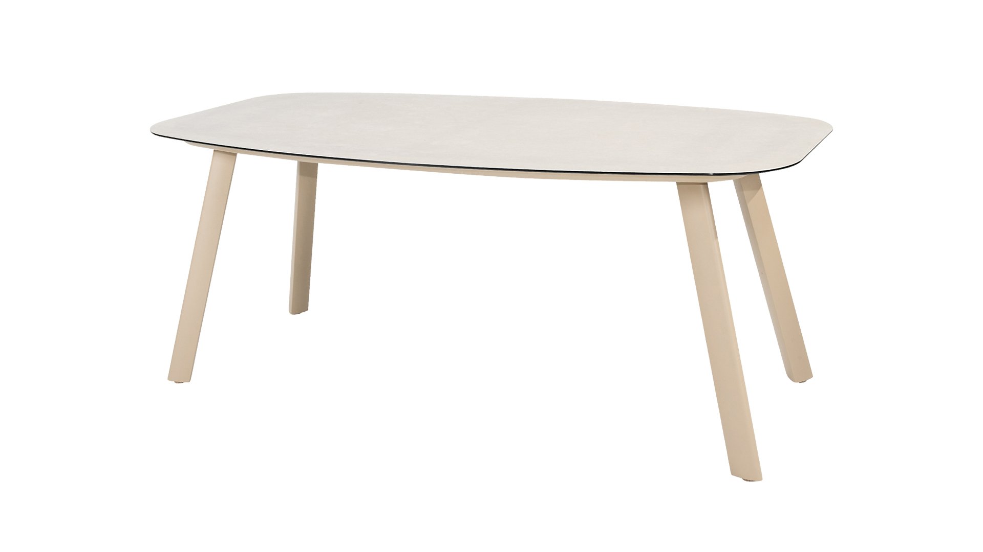 Taste by 4 Seasons Outdoor Dining Tisch 180 cm Manolo Latte/Grau