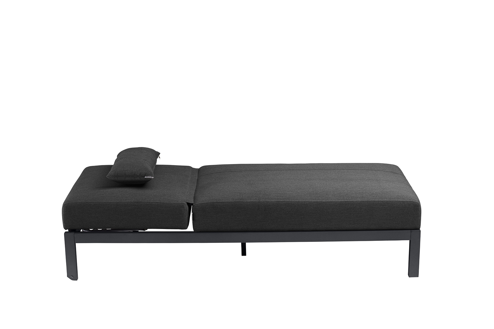 KETTLER PURE Silver-Line Sonnenliege, anthrazit/ sooty, Aluminium/Outdoor-Stoff
