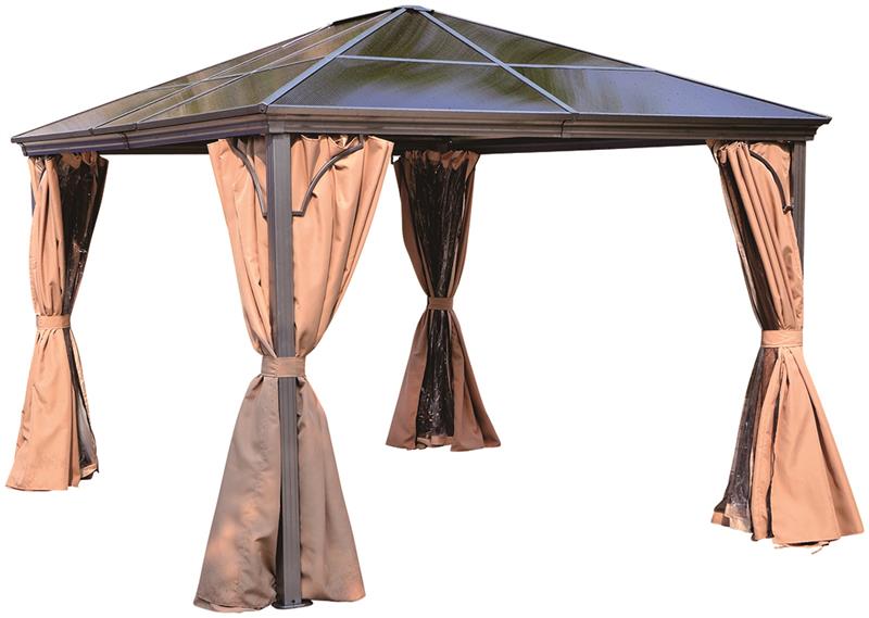 Pavillon Isolde Größe 365x300x270cm