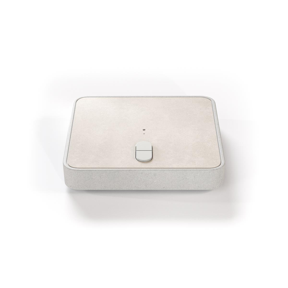 Glatz Rollensockel Z, 55 kg, Beton hell mit Decorplatte sand