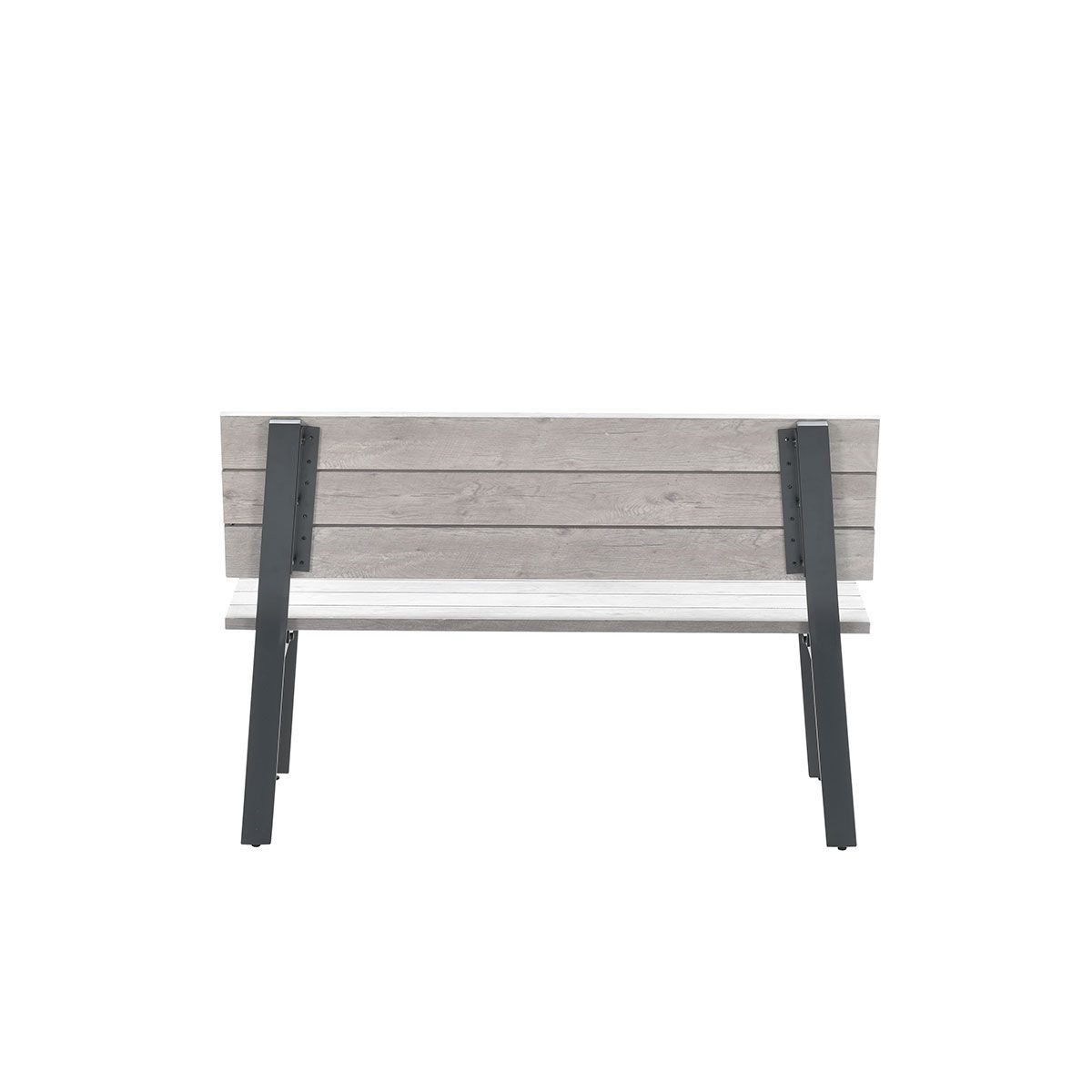 GARDEN Impressions Diva Parkbank carbon black/antic Teak Look