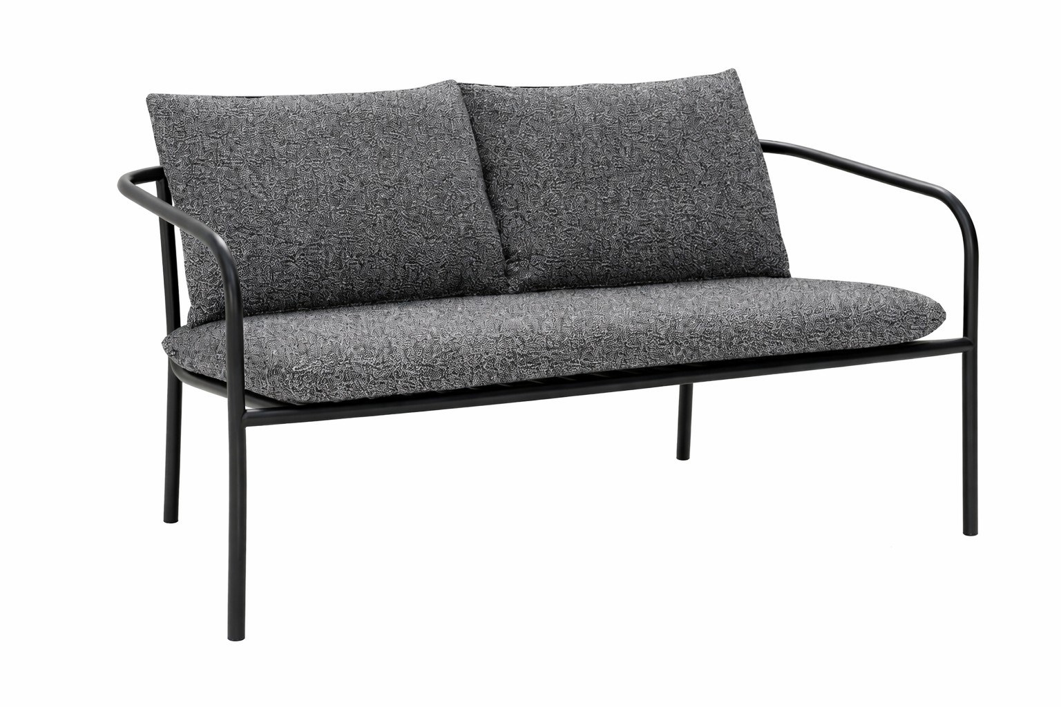 Brafab Sofa Bendt Schwarz/Teddy Ant