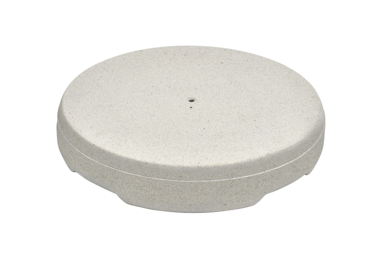 Glatz Betonsockel Z 70 kg rund 75 x 9 cm Beton hell - ohne Standrohr