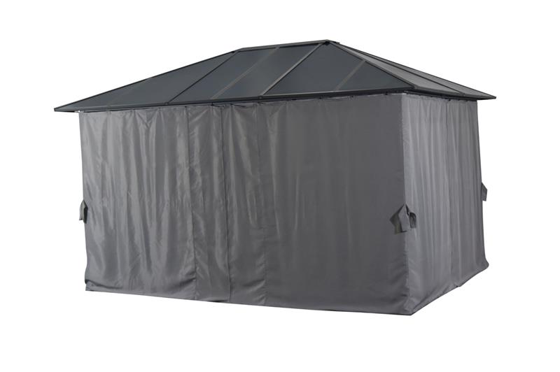 Brafab Scopello Pavillon 3x4 antrazit/grau