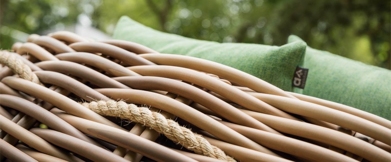 Apple Bee Cocoon Sonneninsel Daybed Bee Wett Mocca/Grün