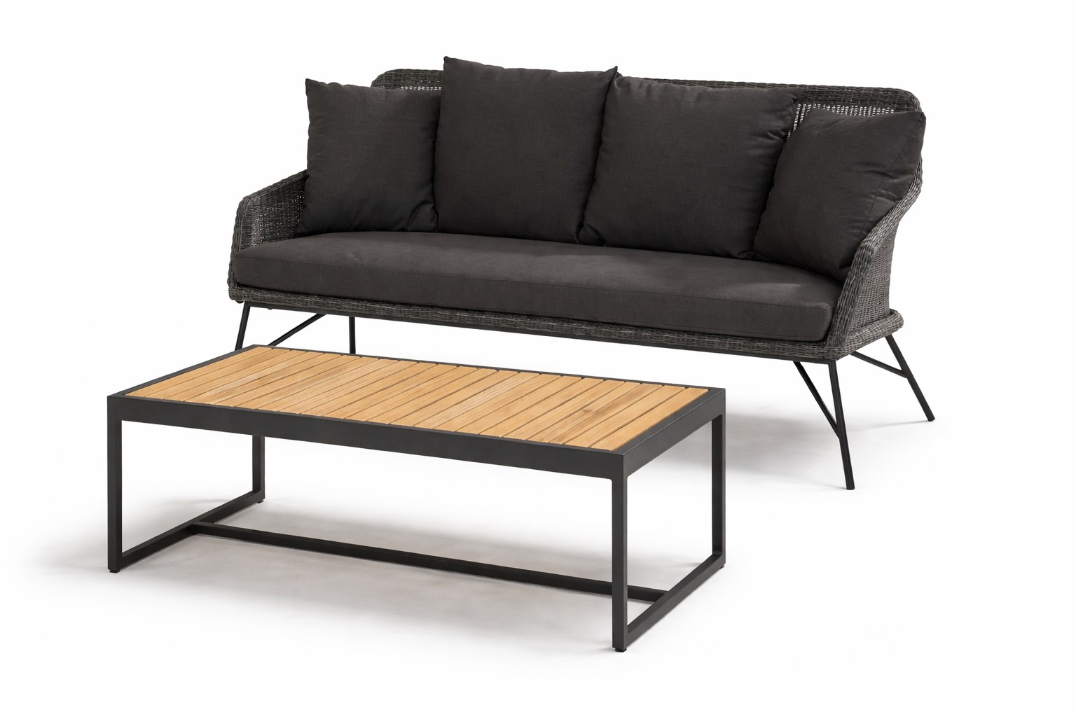 4Seasons Outdoor Samoa Sofa mit Loungetisch