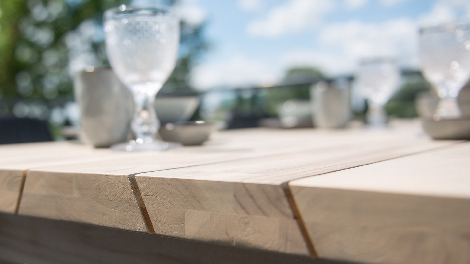 Taste by 4 Seasons Tisch Derby 240 x 100 cm Teak/Aluminium