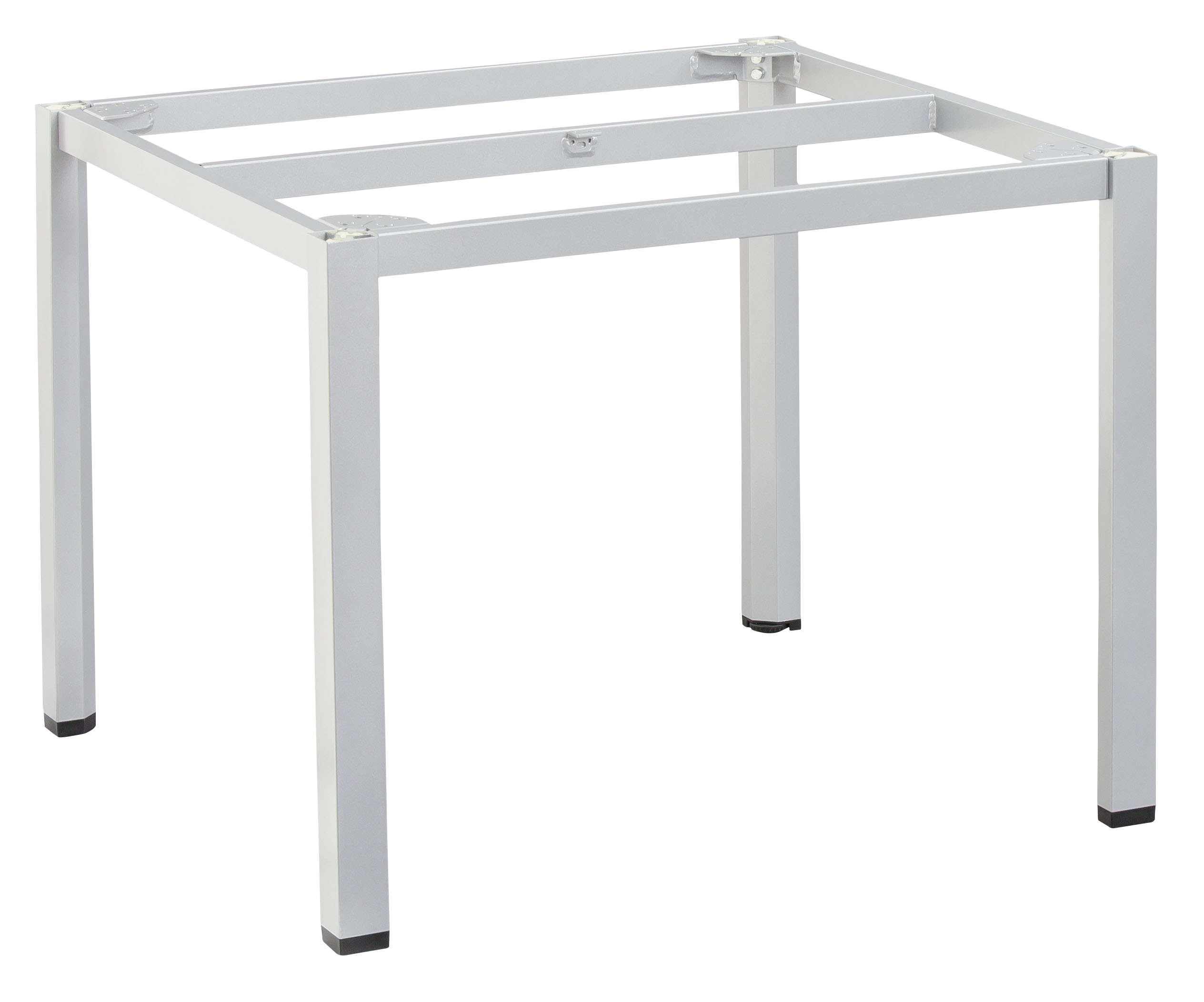 KETTLER CUBIC Tischgestell 95x95 cm silber