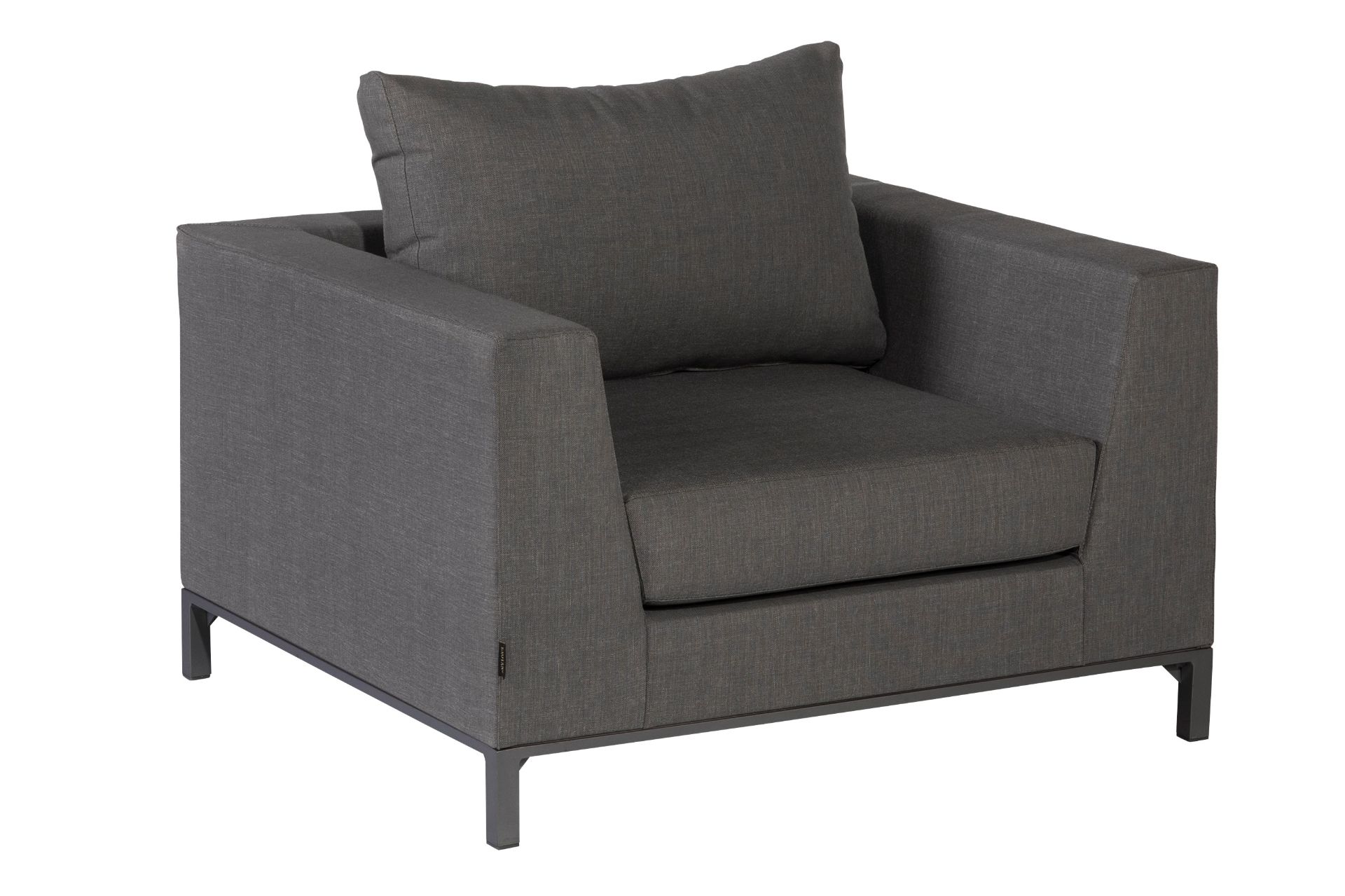 EXOTAN SICILIË STUHL MIT ARMLEHNE STONE GREY