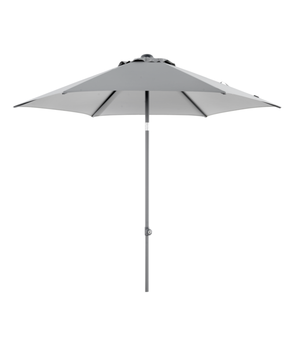 Brafab Sonnenschirm Poppi Ø300 cm Push-Up Grau
