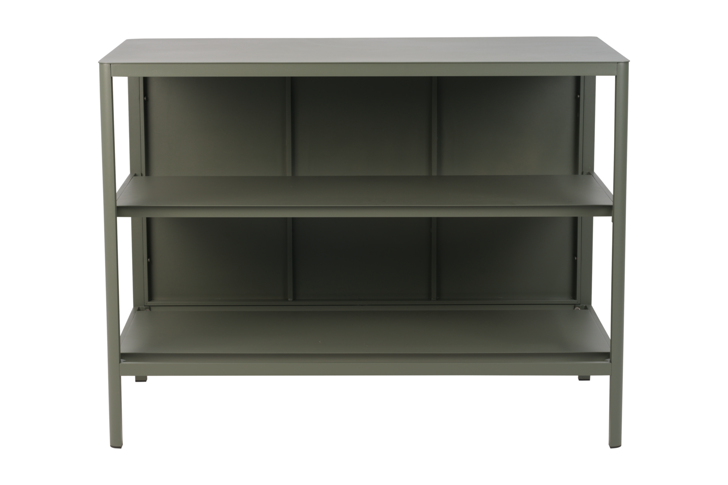 Brafab Kelia Outdoor-Küche mit Regalen Aluminium Nordic Green