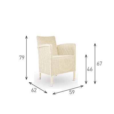 Vincent Sheppard Deauville Dining Sessel taupe