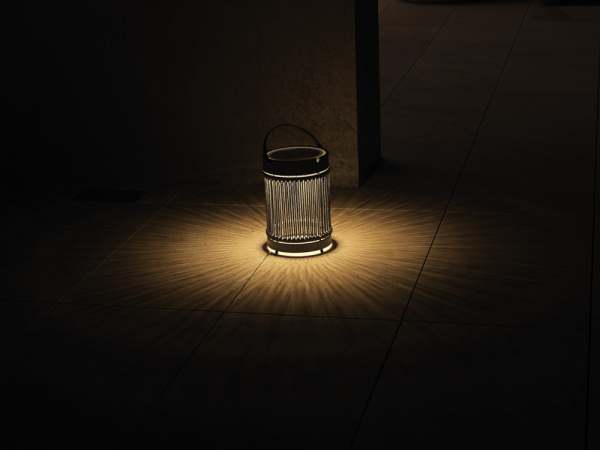 Solpuri STAR Solar Leuchte klein - Alu anthracite String Flex + Fernbedienung