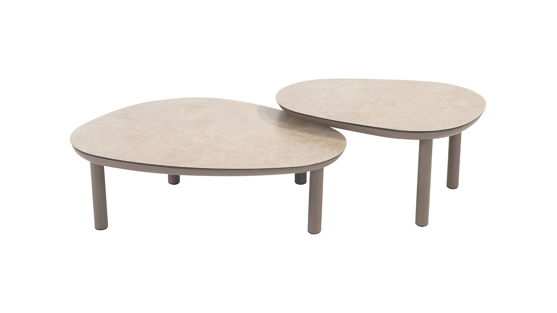 Taste by 4 Seasons Outdoor Kaffeetisch-Set Monroe Terre/Sand