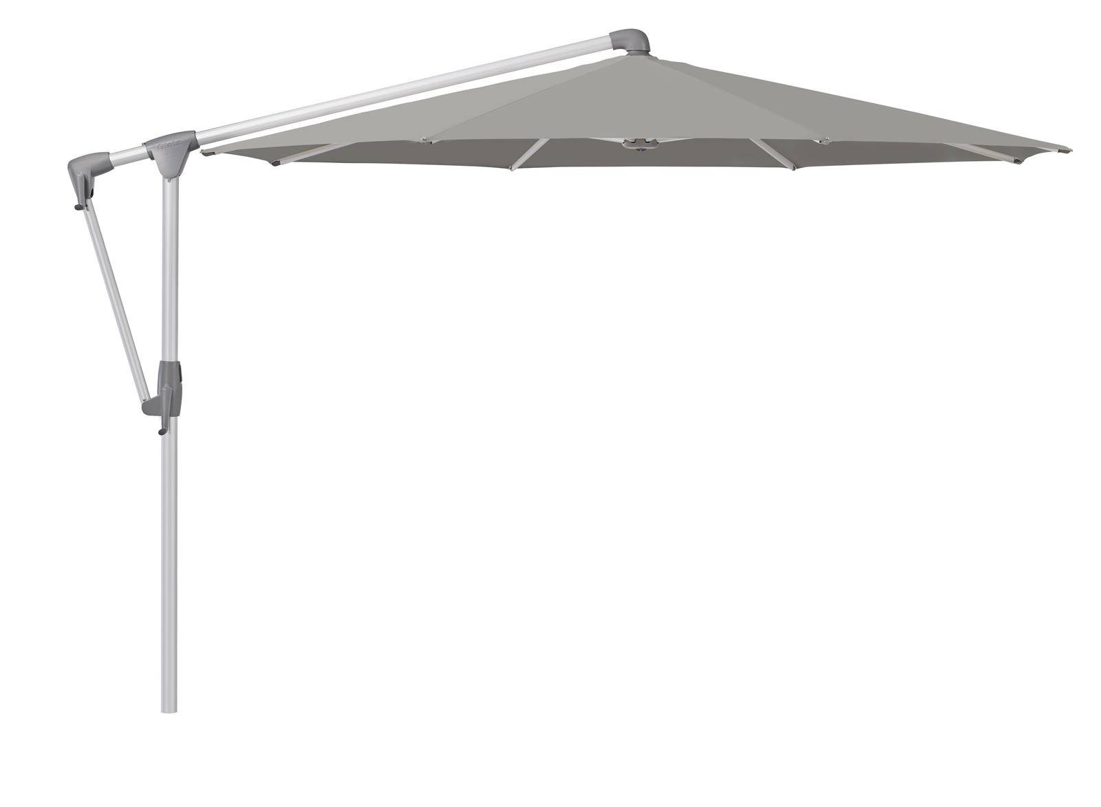 Glatz SUNWING® Casa Sonnenschirm Ø 300 Klasse 4 smoke