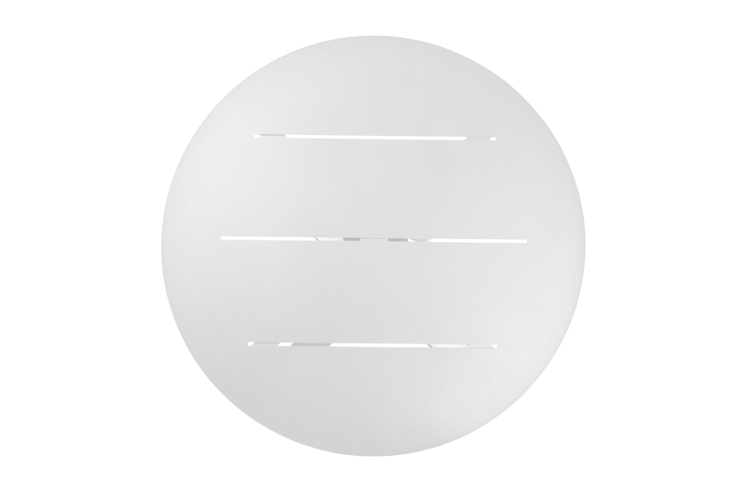 Brafab Tischplatte Avila Ø70cm Aluminium weiß
