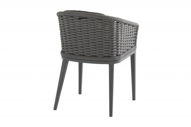 Taste by 4Seasons Portobello Stapelstuhl Matt Carbon