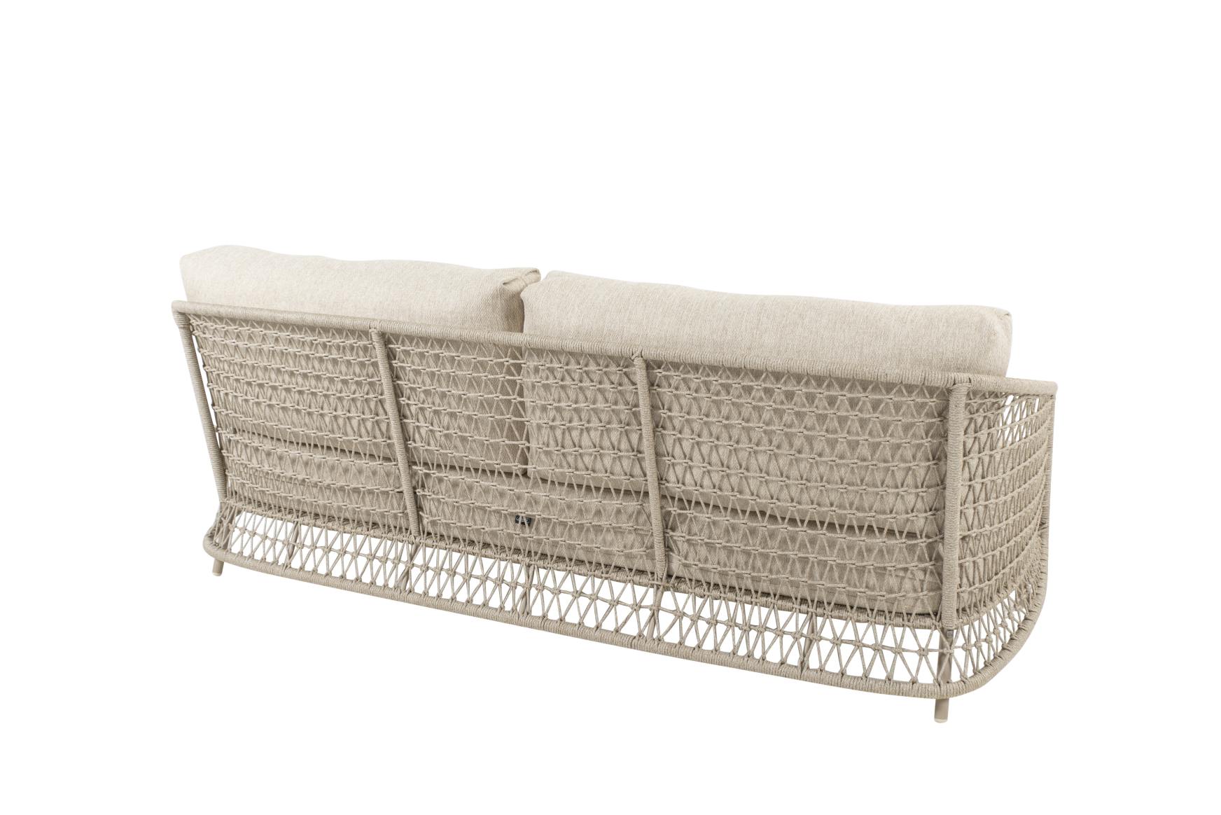 4 Seasons Outdoor Puccini 3-Sitzer Sofa Latte sand