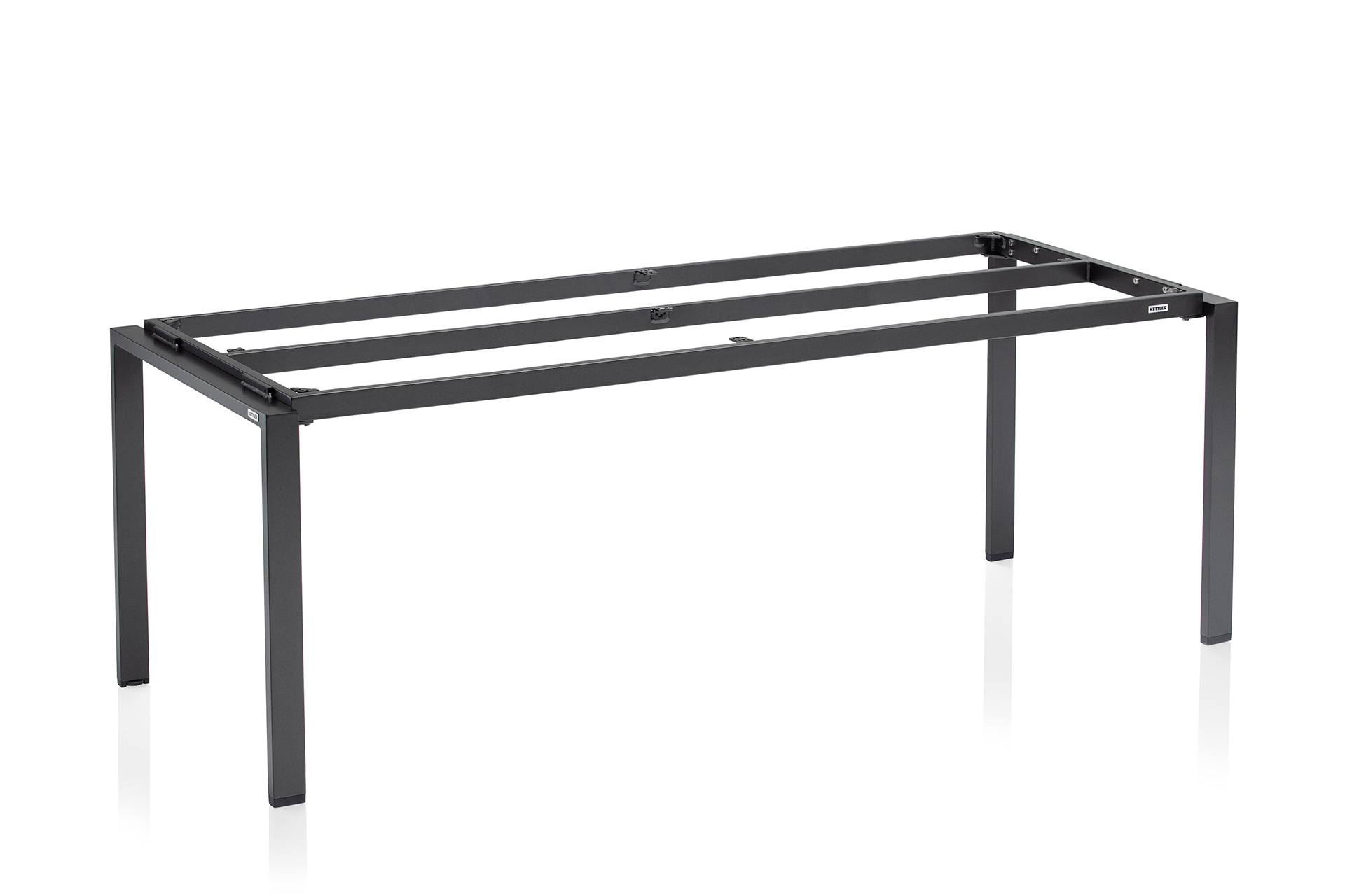 KETTLER FLOAT Tischgestell 220x95x72 cm anthrazit, Aluminium