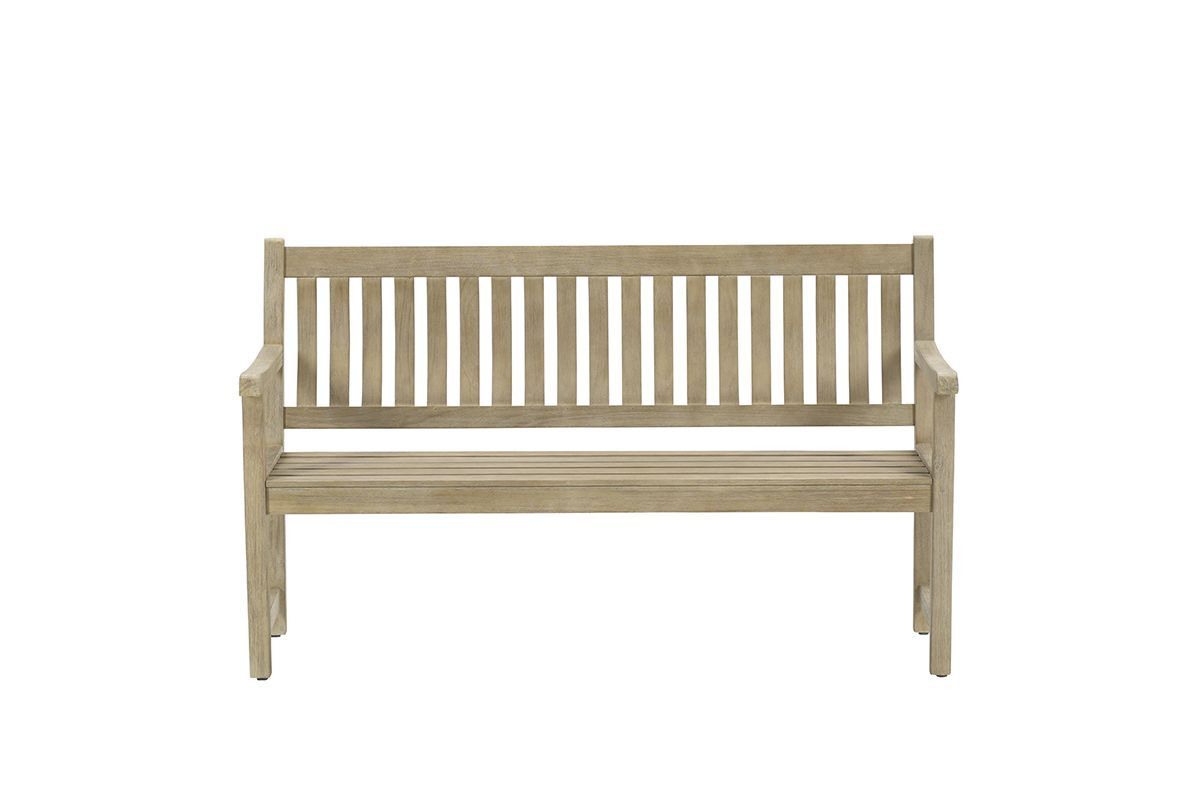 GARDEN Impressions Vondel Parkbank L160 cm - Eukalyptus white wash