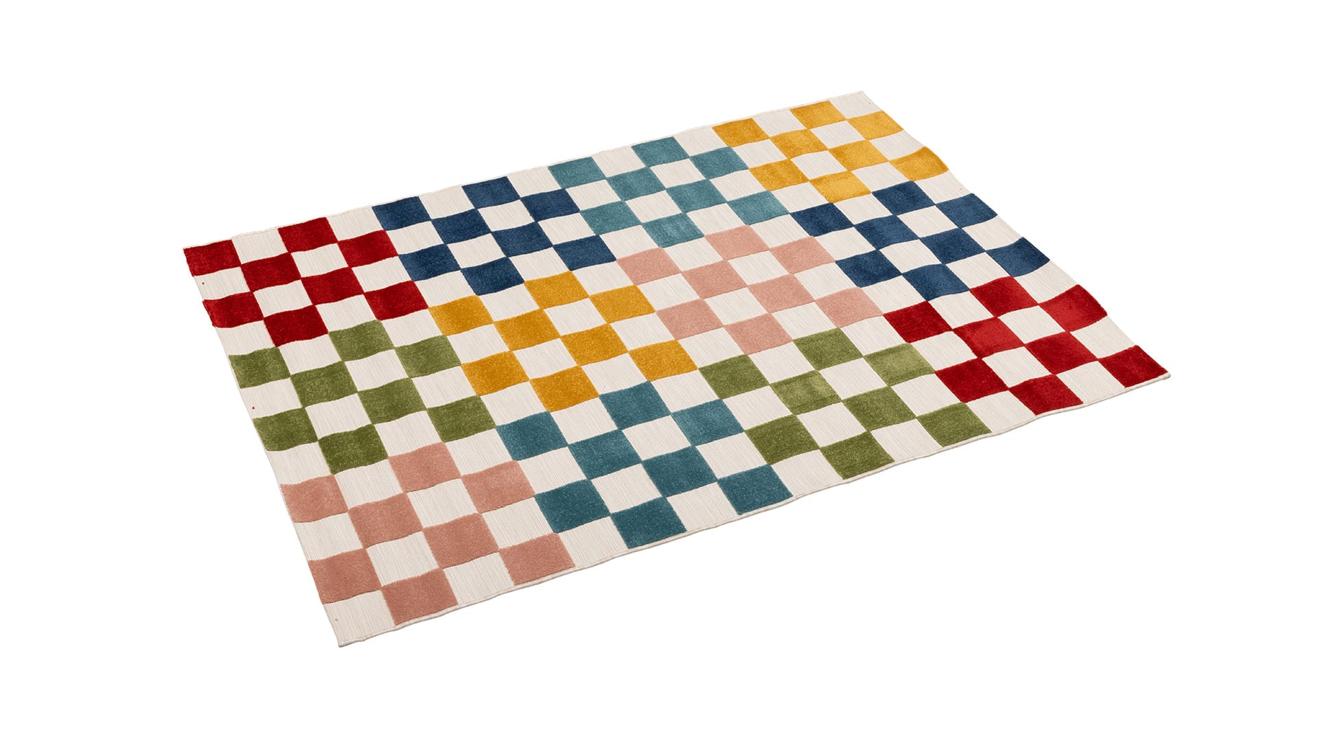 KETTLER Outdoorteppich "Cube" 160x230 cm, beige bunt, recyceltes Polyester