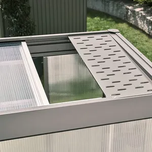 Biohort Wetterschutzblech zu Gewächshaus Florentina Gr. 1m