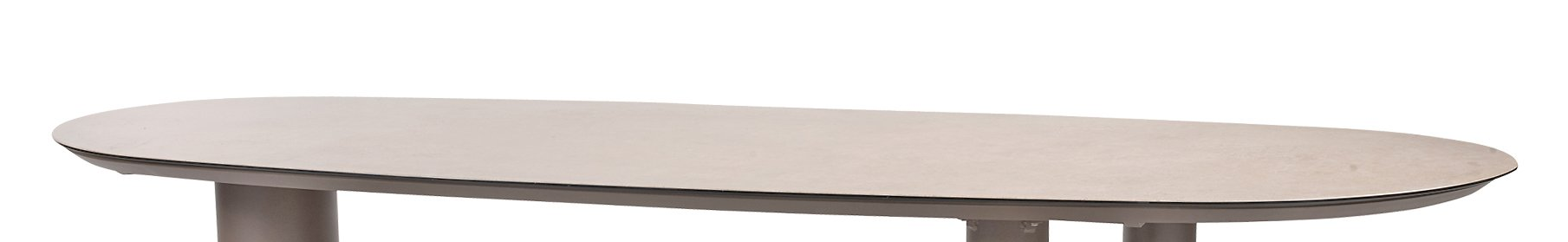 Taste by 4 Seasons Outdoor Tischplatte Denia 290x110 cm Terre Sand