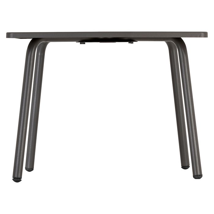 Lafuma Vence Loungetisch 59 x 59 cm Stahl Titane