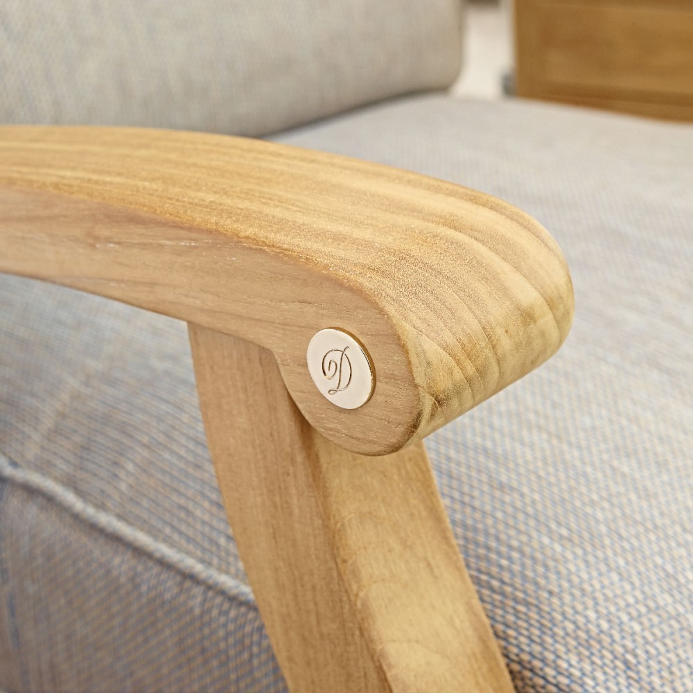ARCO Heritage Loungesessel Teakholz inkl. Kissen