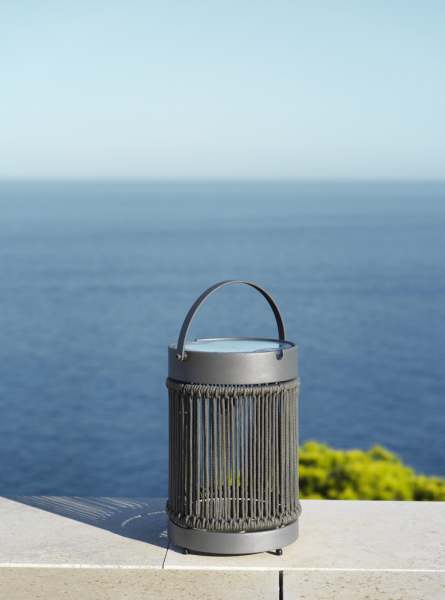 Solpuri STAR Solar Leuchte klein - Alu anthracite String Flex + Fernbedienung