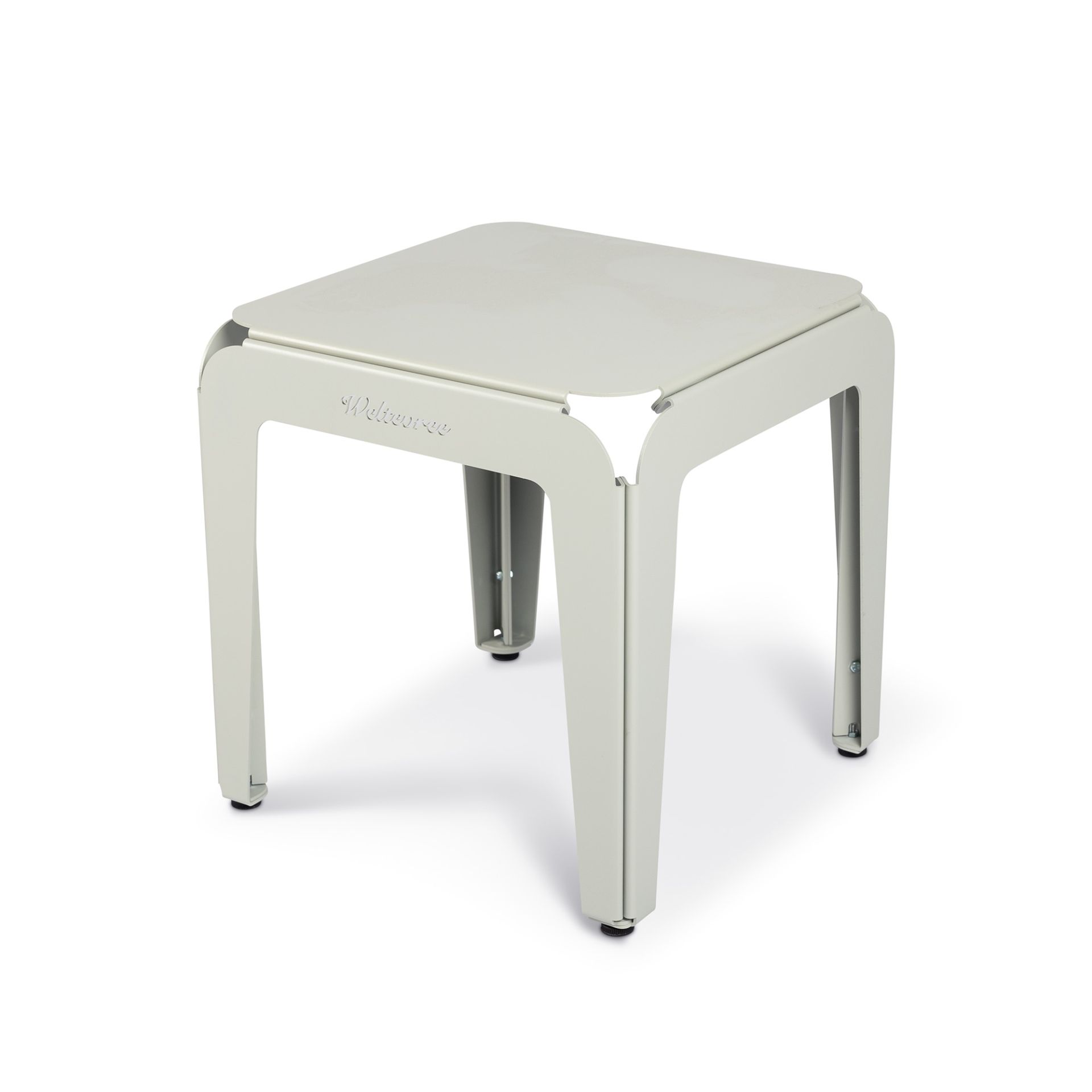 Weltevree Bended Hocker 45 Agate Grau