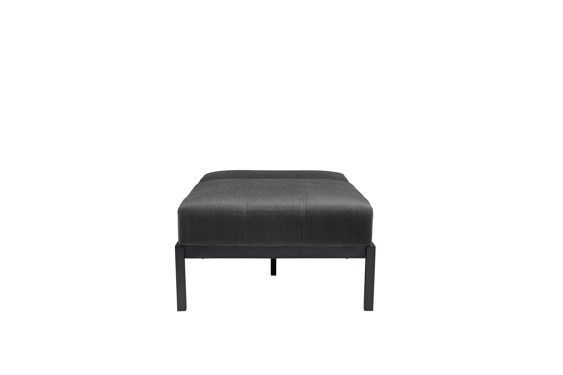 KETTLER PURE Silver-Line Sonnenliege, anthrazit/ sooty, Aluminium/Outdoor-Stoff