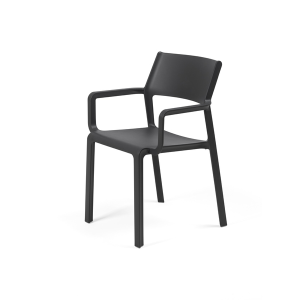 Nardi Trill Dining Tischset + Rio Ausziehtisch anthrazit senape (gelb)