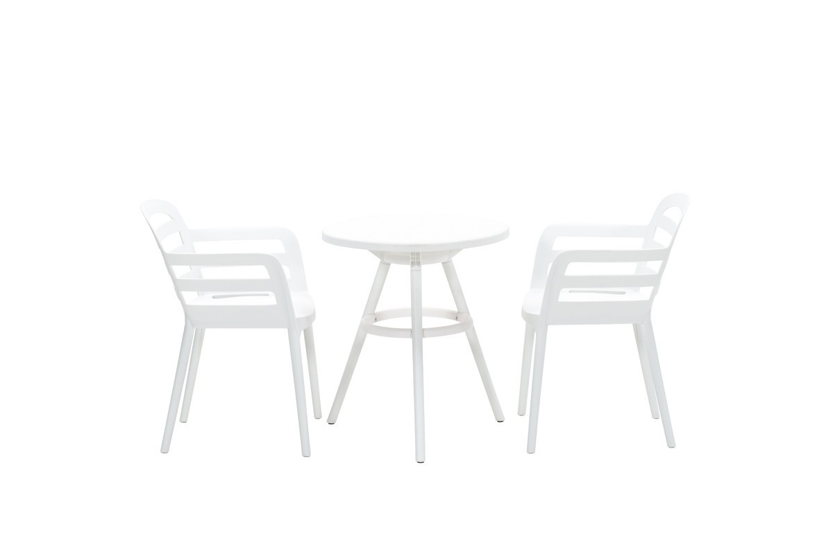 GARDEN Impressions Marino Tisch Ø60 cm weiß