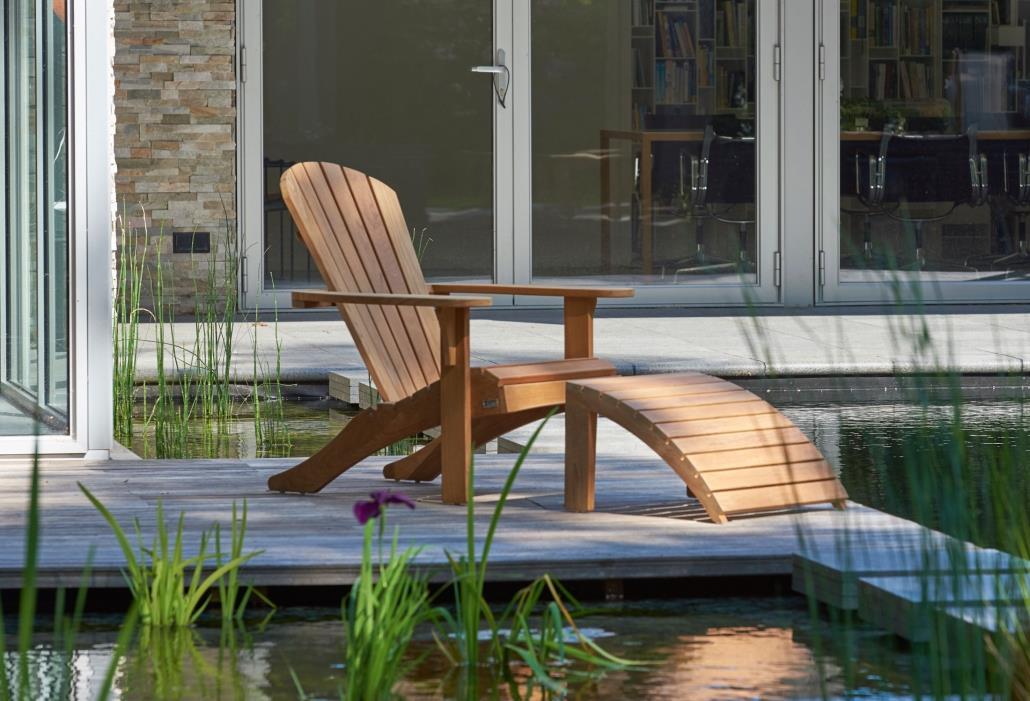 Traditional Teak Strandstuhl Sienna Teakholz